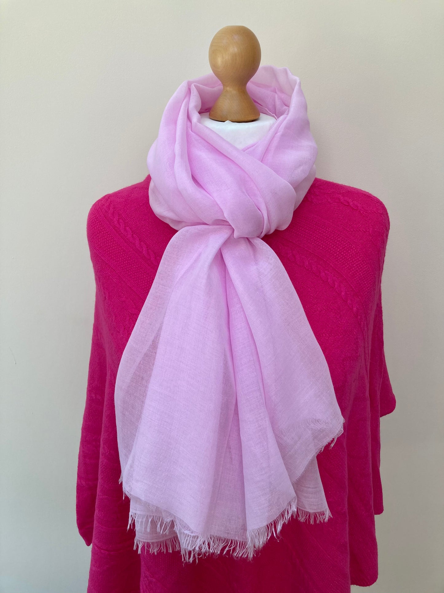 Summer Pink Scarf