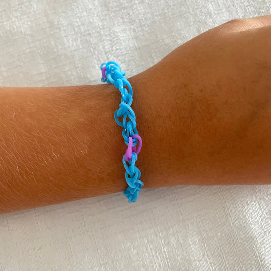 Olivia and Tobys Loom Band Adults Bracelet