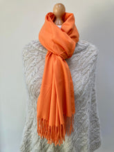 Load image into Gallery viewer, Spring Tangerine Pashmina
