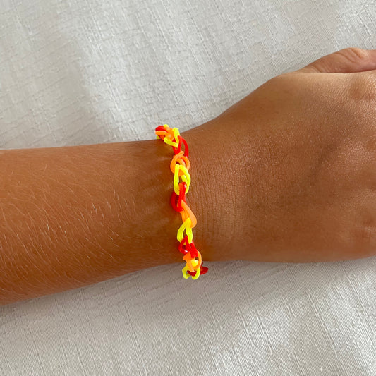 Olivia and Tobys Loom Band Adults Bracelet