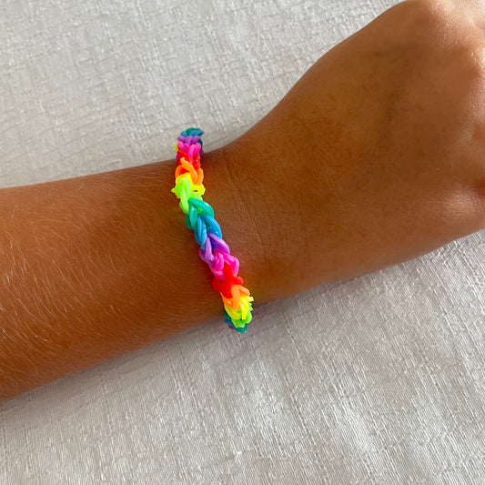 Olivia and Tobys Loom Band Adults Bracelet