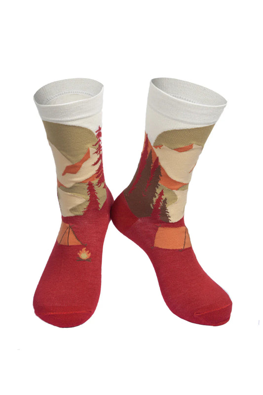 Mens Camping Bamboo Socks