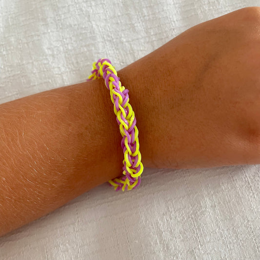 Olivia and Tobys Loom Band Adults Bracelet