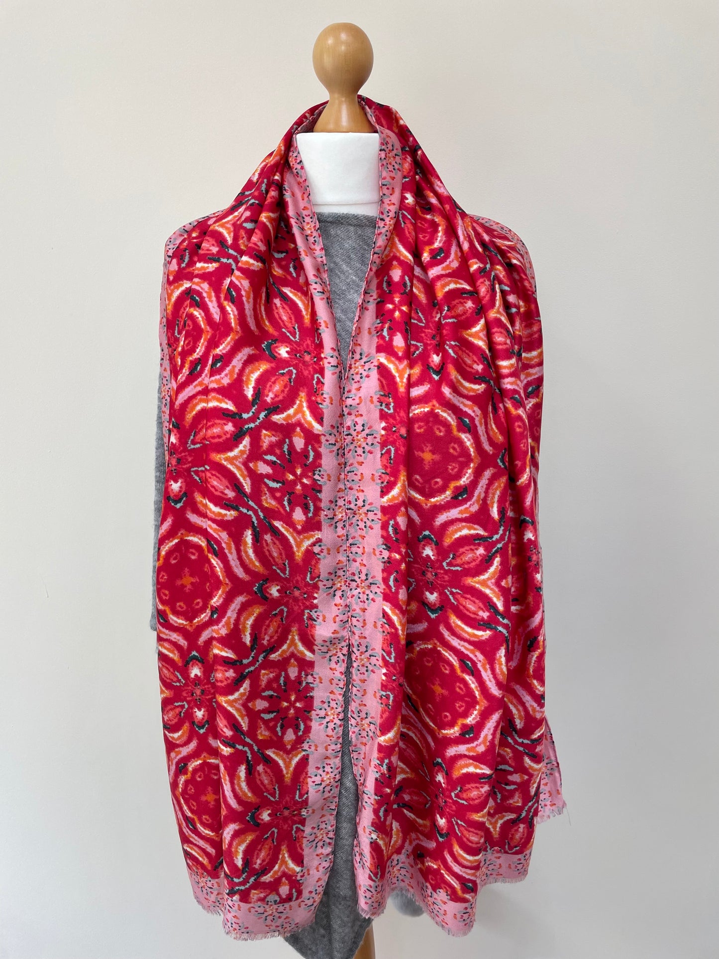 Red Floral Mosaic