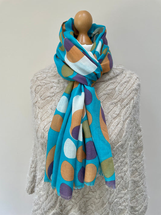 Autumn Retro Vines Scarf