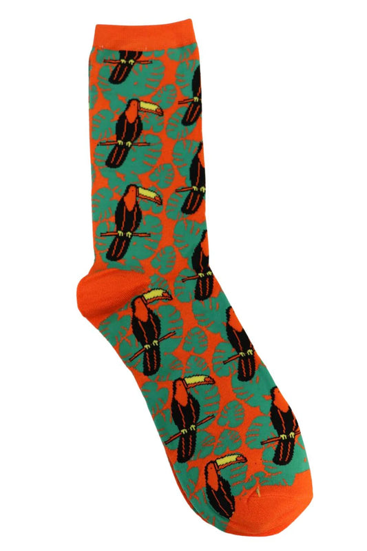 Mens Toucan Bamboo Socks