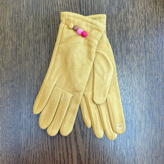 Autumn Mustard Gloves