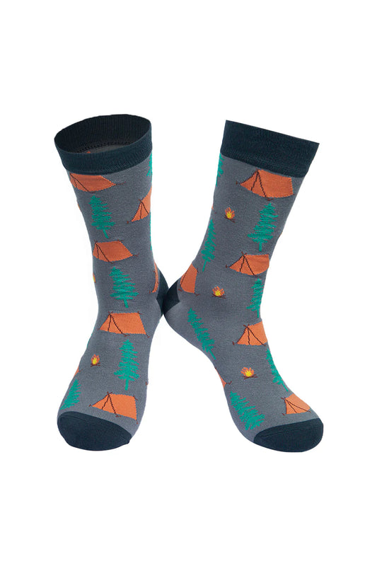 Mens Camping Bamboo Socks