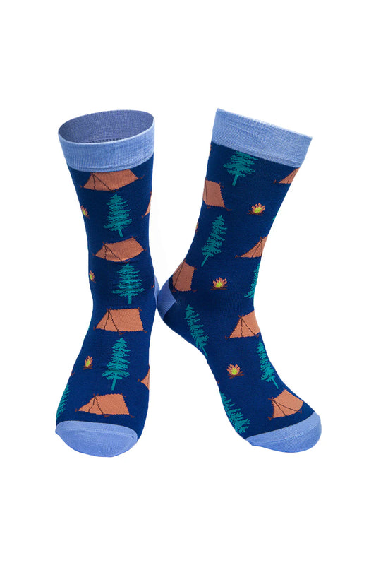 Mens Camping Bamboo Socks