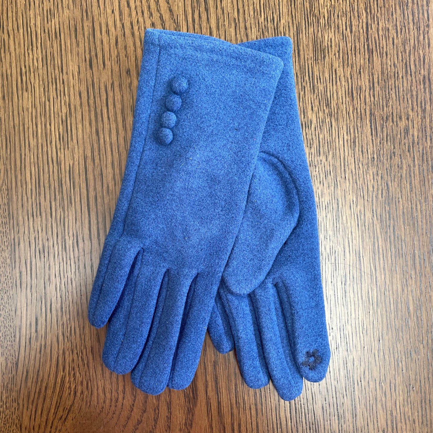 Spring and Summer Blue Gloves