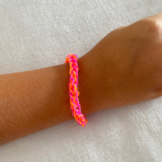 Olivia and Tobys Loom Band Adults Bracelet