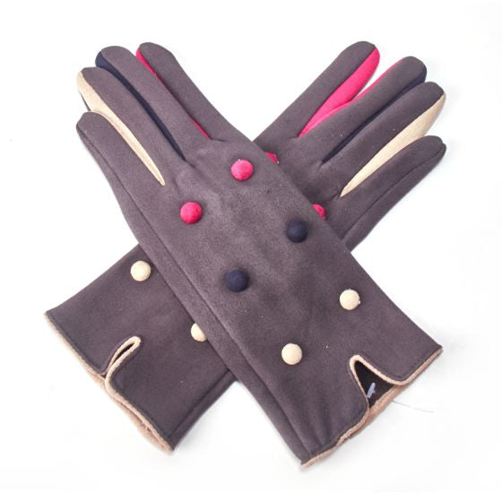 Winter Grey Gloves