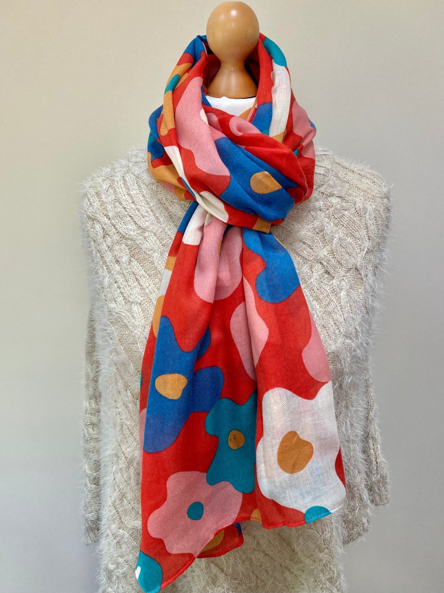 Spring Splodge Scarf